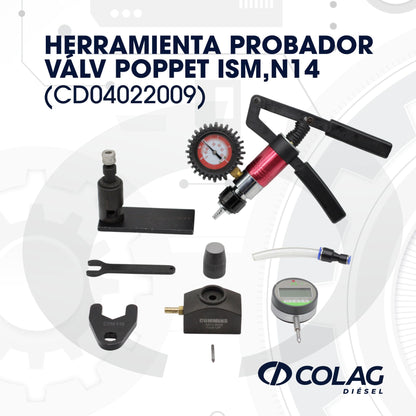 HERRAMIENTA PROBADOR VÁLV POPPET ISM,N14