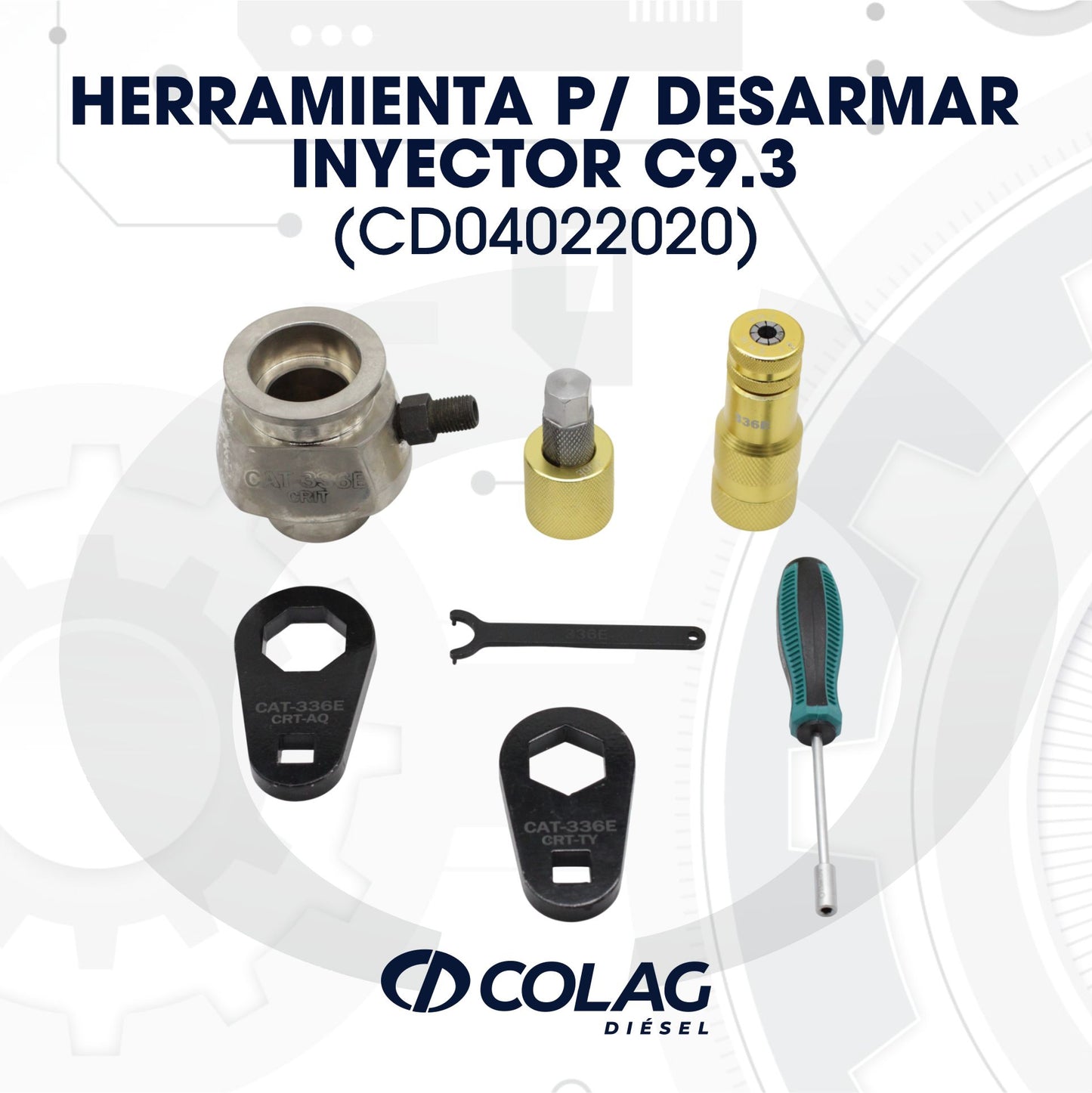 HERRAMIENTA P/ DESARMAR INYECTOR C9.3