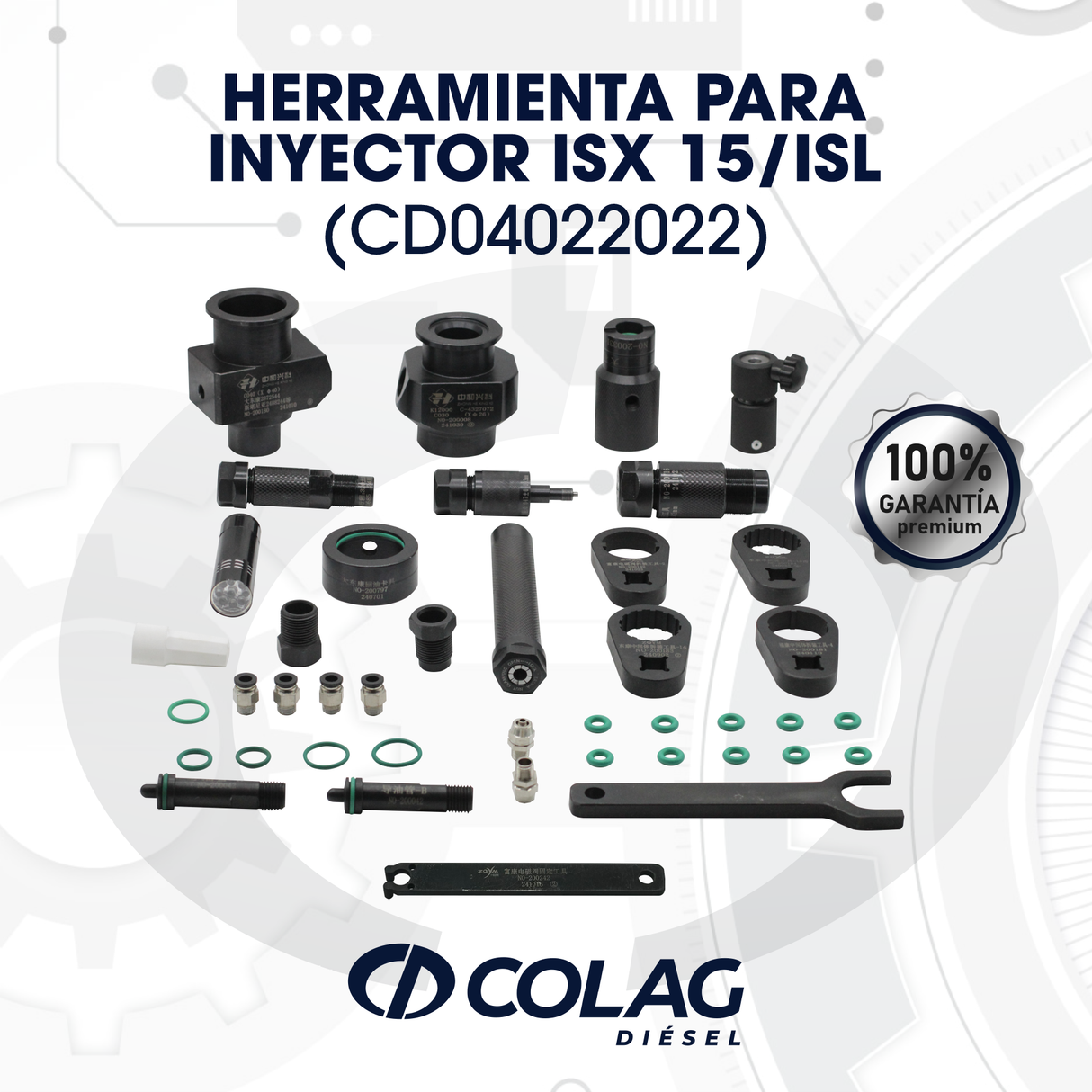 HERRAMIENTA PARA INYECTOR ISX 15/ISL