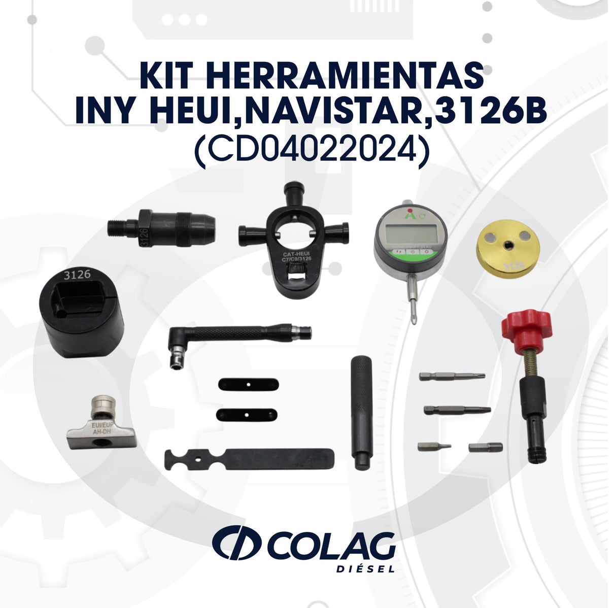 KIT HERRAMIENTAS INY HEUI,NAVISTAR,3126B