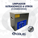 LIMPIADOR ULTRASONICO 6 LITROS